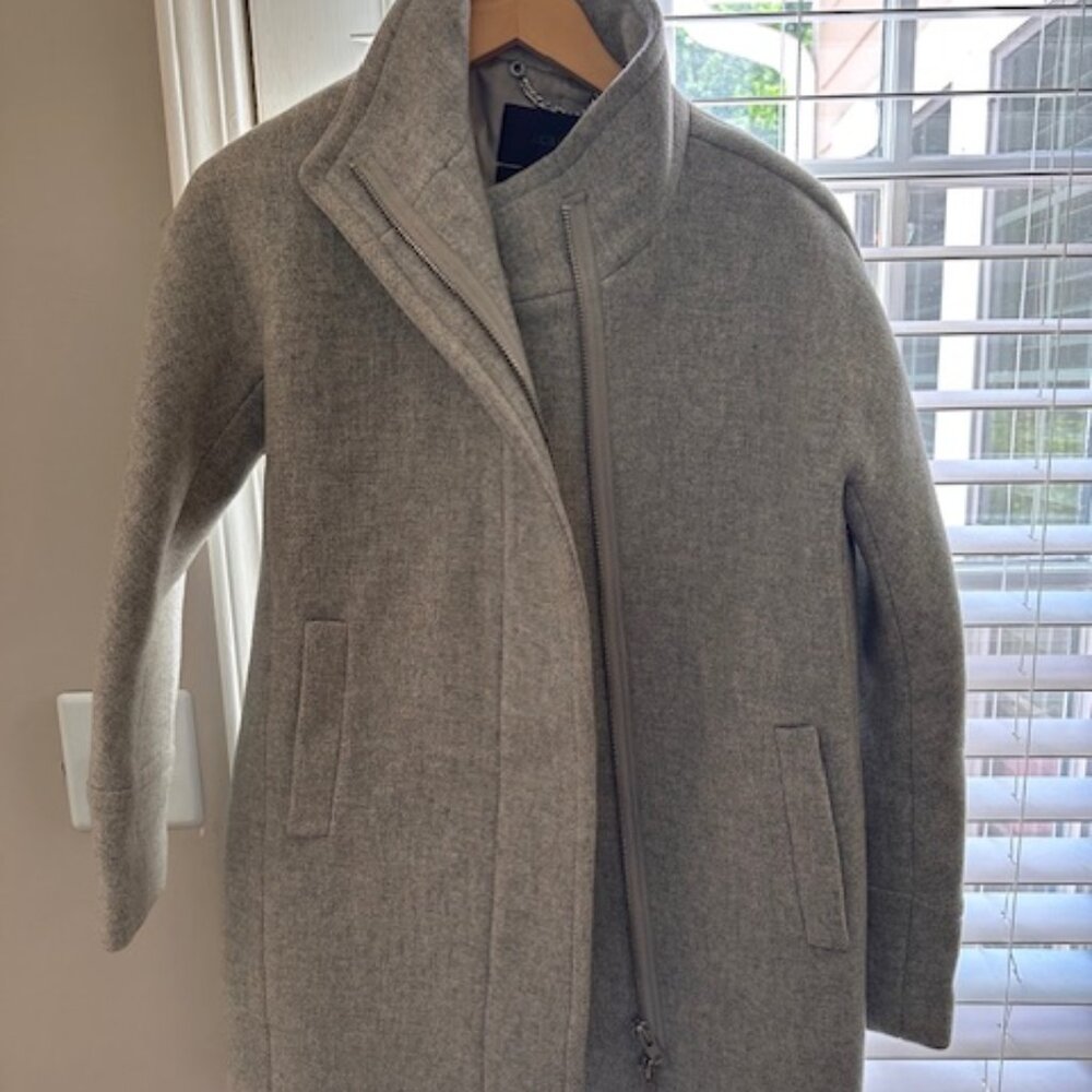J.Crew Cocoon Coat Stadium Wool - Size 4